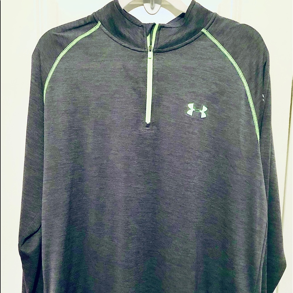 Under Armour Heat Gear (Large) Half Zip Jacket